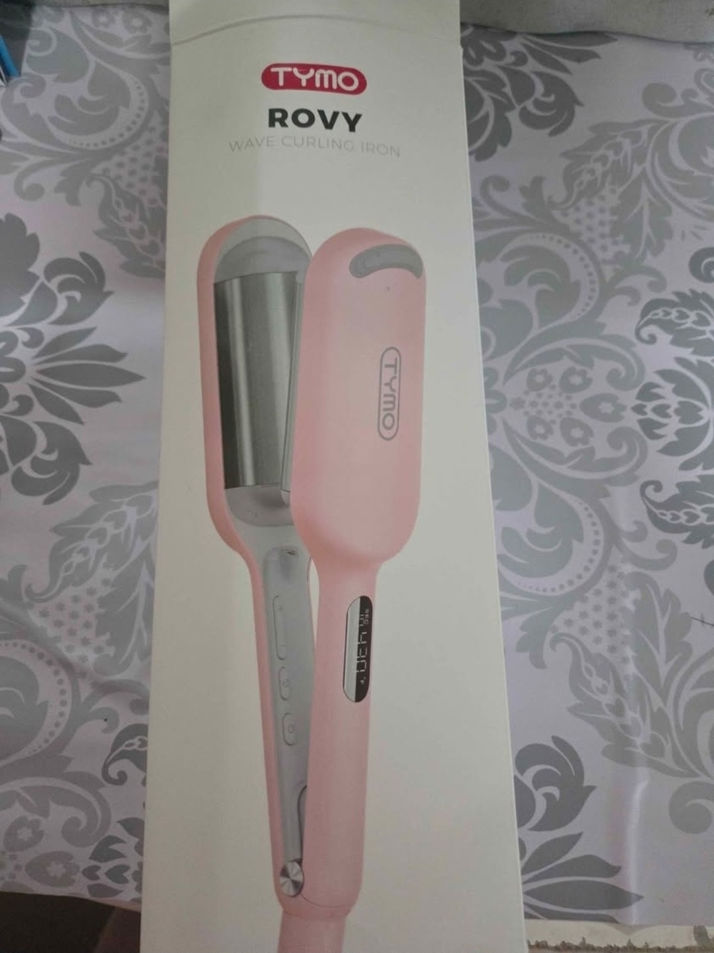 TYMO Rovy Pink Wave Curling Iron – Women Hair Styling